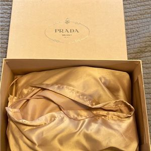 Patent leather Prada heels